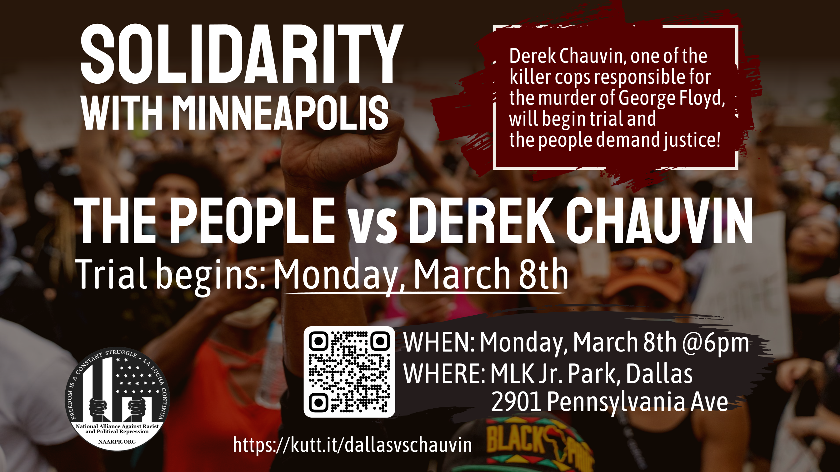 The People vs. Derek Chauvin Day 1 | Dallas for Justice for George Floyd!